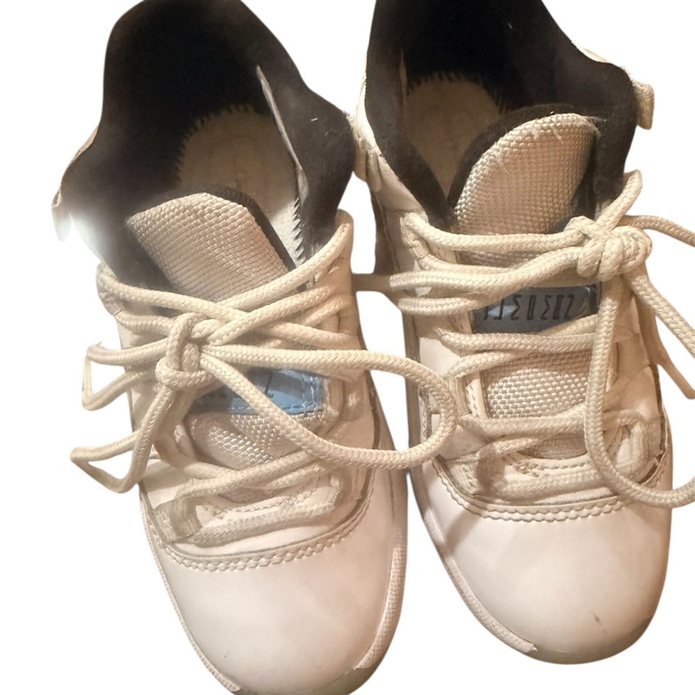 Jordan 11  Kids White Sneakers